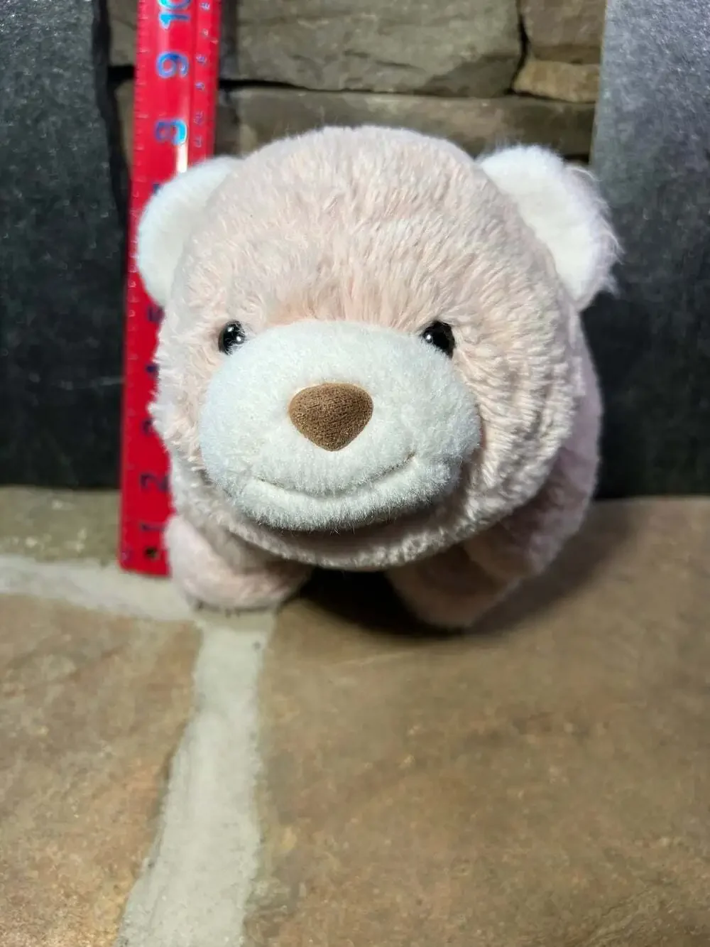 Gund Snuffles Bear Plush Rose Pink Stuffed Animal Soft 10” Toy Lovey 6050370
